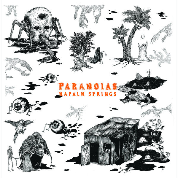 Paranoias (2) : Napalm Springs (7", EP)